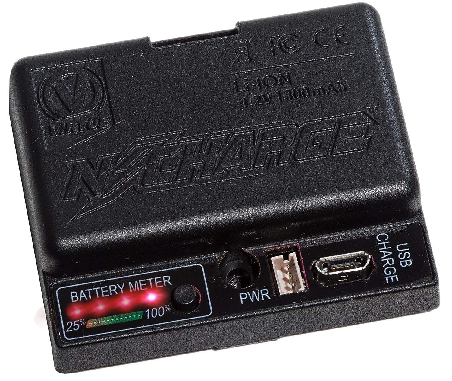 Virtue N-Charge Rechargeable Battery Pack - Fits all Spires & Rotors - Eminent Paintball And Airsoft