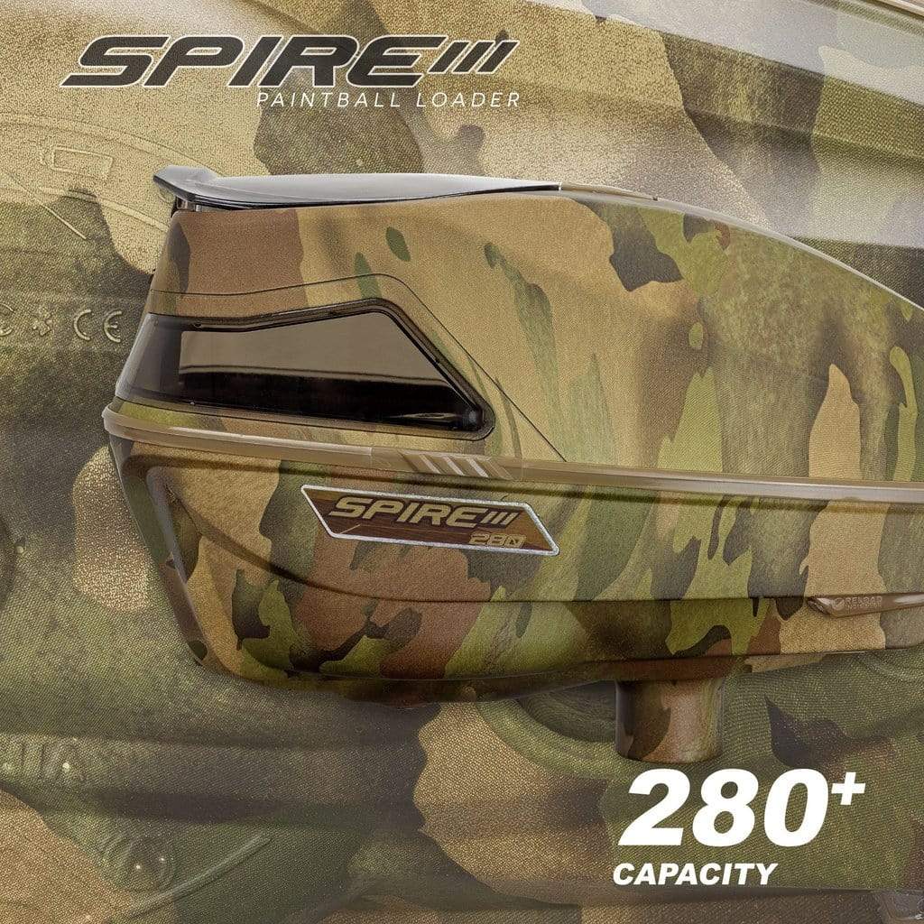 Virtue Spire III 280 Loader - Reality Brush Camo - Eminent Paintball And Airsoft