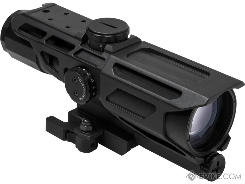 VISM by NcStar Mark III Tactical Gen3 3-9x40 Red & Blue Illuminated Variable Scope (Reticle: Mil-Dot / Black) - Eminent Paintball And Airsoft