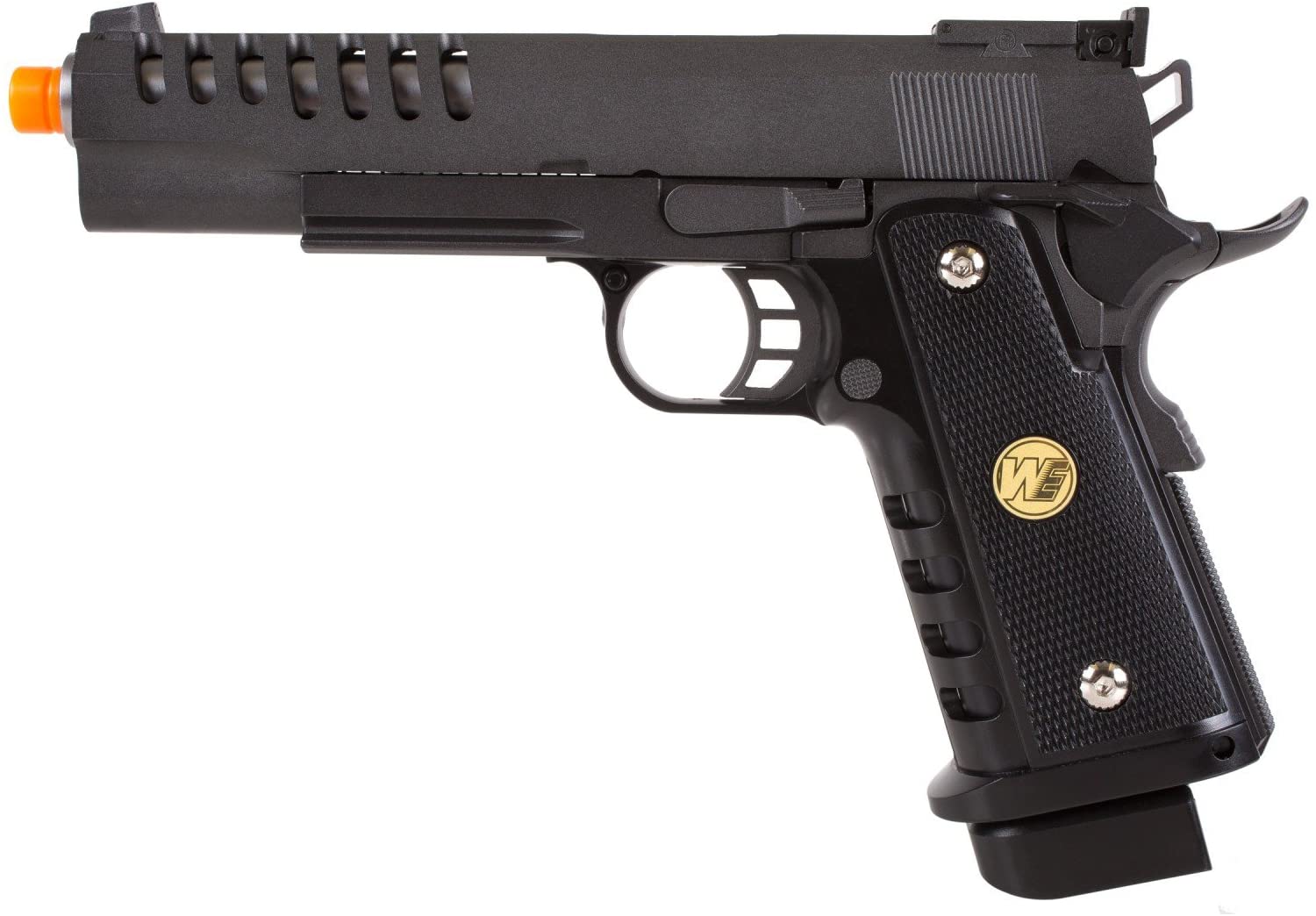 WE Full Metal Hi-CAPA 5.1 R-Version Full Auto Tactical Airsoft Gas Blowback Pistol - Eminent Paintball And Airsoft